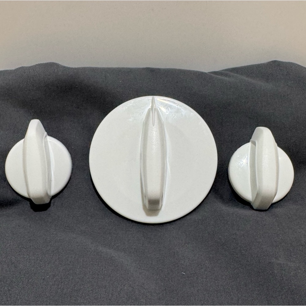 3 Roper Whirlpool Washing Machine Appliance Knobs W10453946 W10711289 W10453947